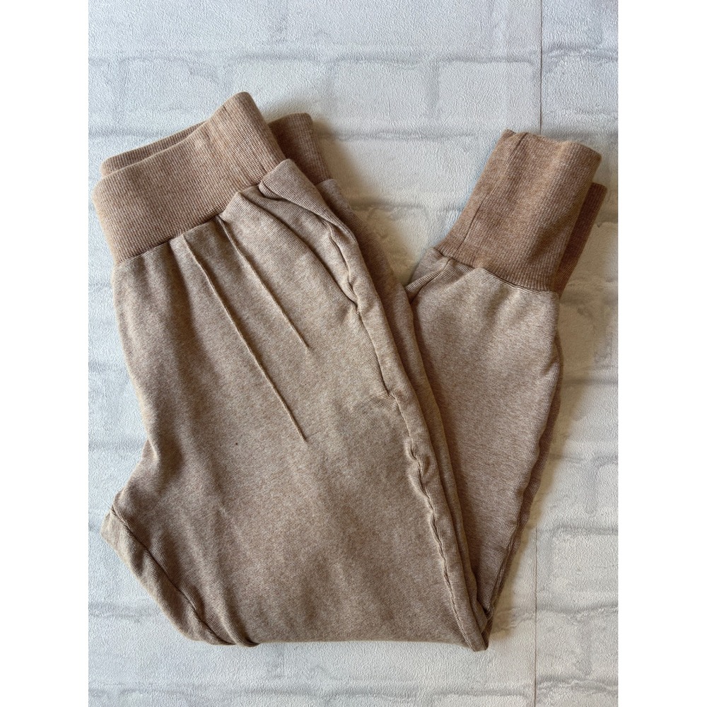 Varley Womens XS Tan High Rise Jogger Sweatpants Loungewear athleisure